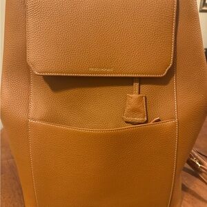 Maison de Sabre Tan Leather Backpack